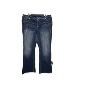 A.N.A Bootcut Blue Denim Trouser Jeans Women’s Size 22W Waist 40 Inseam 31